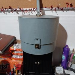 Good Looking Baby Blue 1950's Portable Wig Carring Case