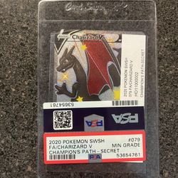 Pokemon 2020 Charizard V 079 Psa