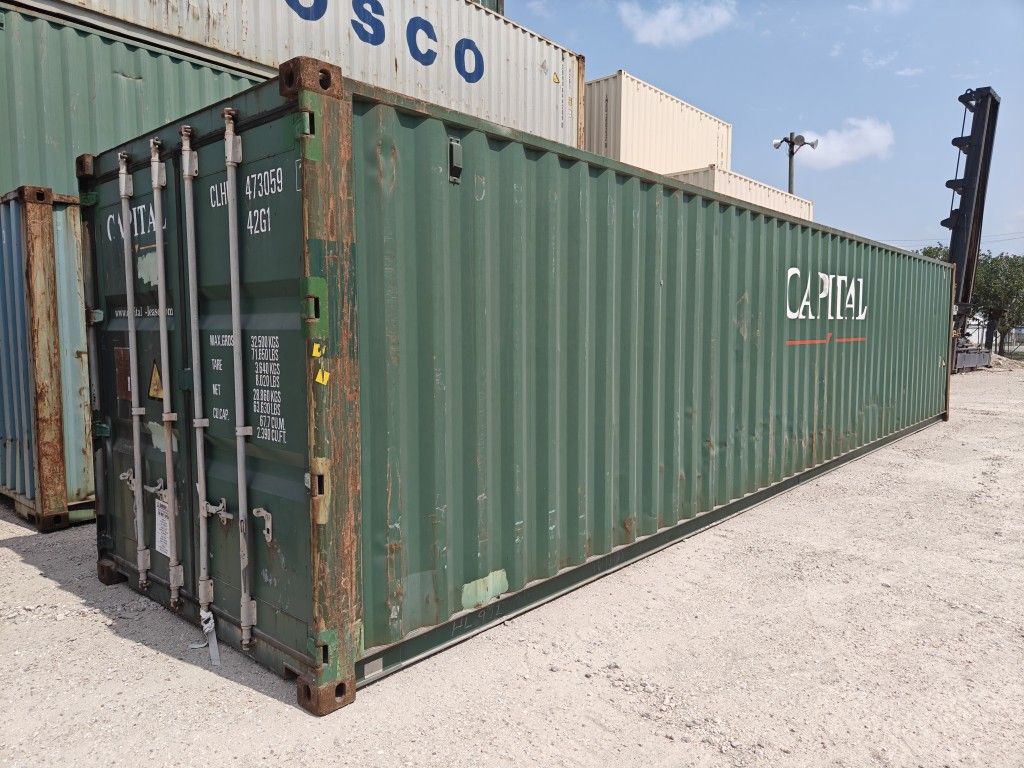 40ft x 8ft Wind & Water Tight Shipping Containers For Sale