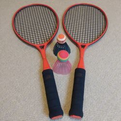 OLD NAVY BADMINTON 4 PIECE SET - FRIENDS & FAMILY OUTDOOR FUN