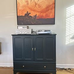 Dark Green Storage Hutch 