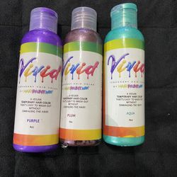 Vivid Temporary Hair Dye