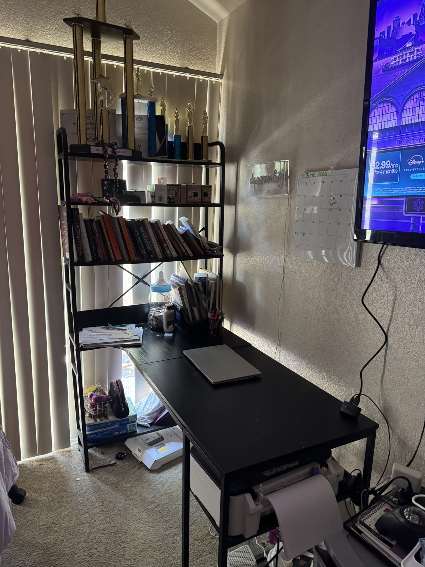 Desk/ Bookshelf