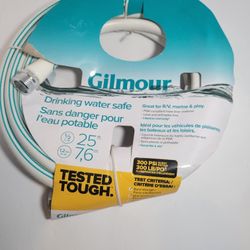 Gilmour 25ft 1/2 Inch Diameter Water Hose 300 Burst Rating