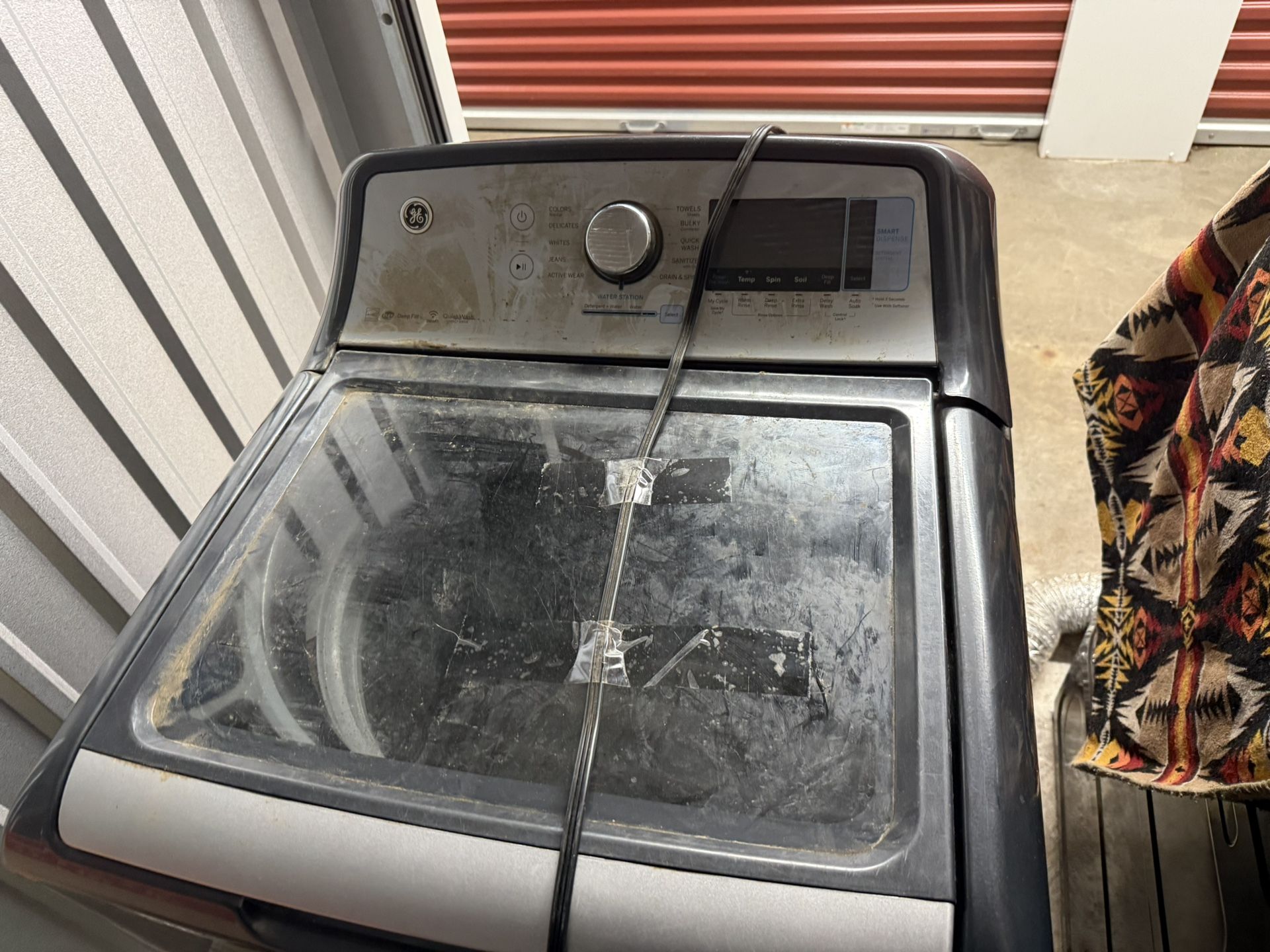 GE Top Load Washer-Diamond gtw685bpldg