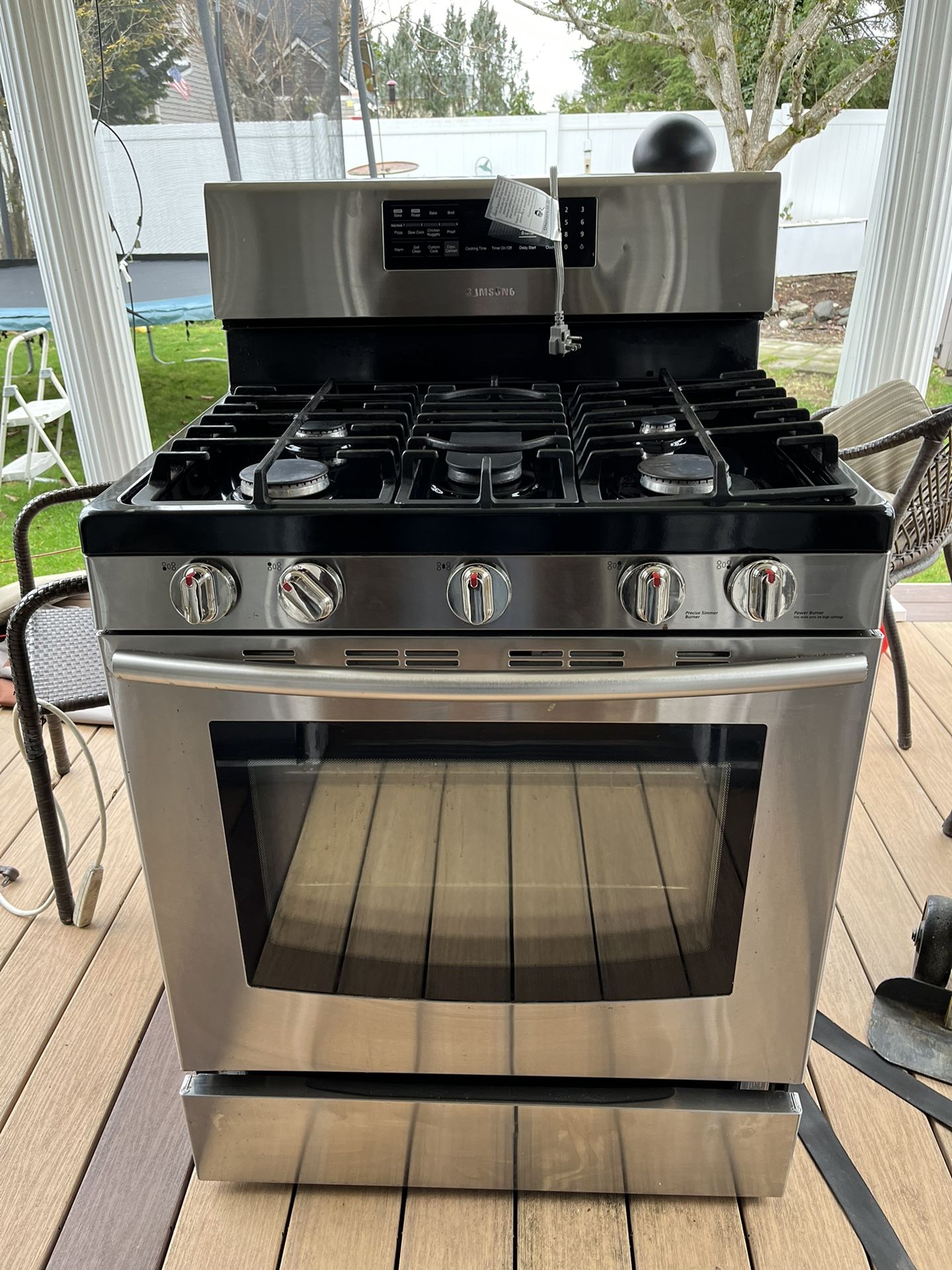 Samsung Freestanding Gas Range for Sale in WA OfferUp