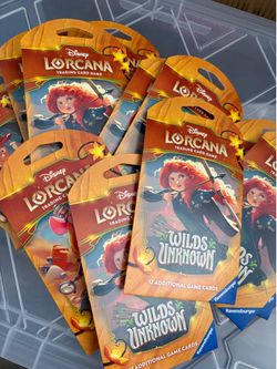 Lorcana wilds unknown sleeves