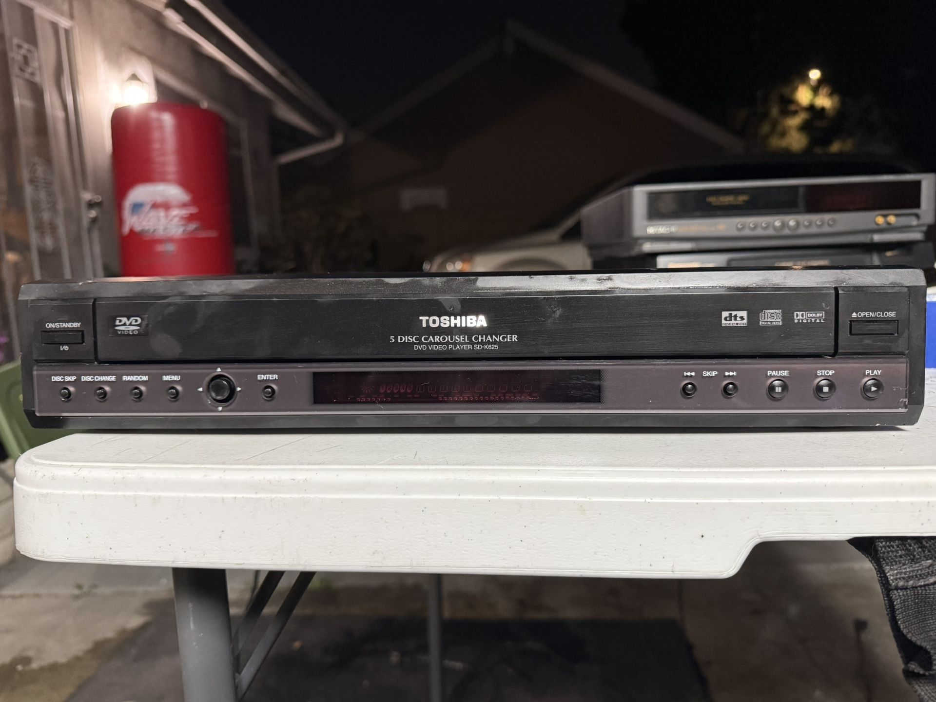 Toshiba SD-K625U DVD/CD Player