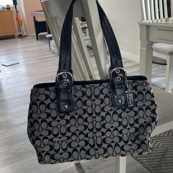 Black Coach Bag