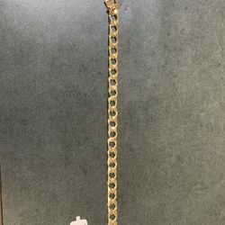 14k Cuban Link Bracelet