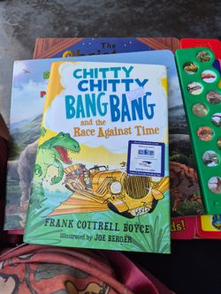 Chitty, chitty, bang bang and the race against time by Frank Co t r e.L Boyce hard back book