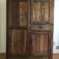 Antique French Armoire, farmhouse/shabby chic style