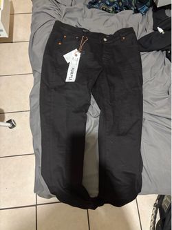 Black purple jeans size 34