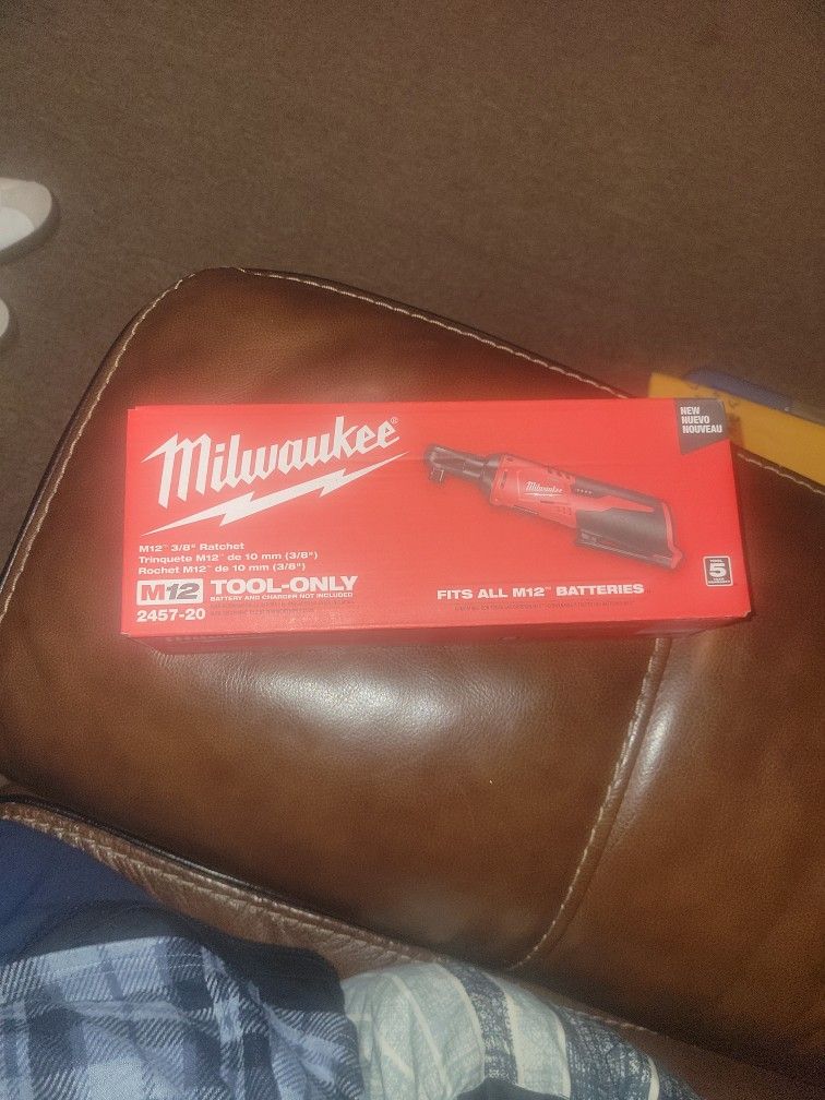 Milwaukee M12 3/8" Ratchet Brand New In Box Never Opened