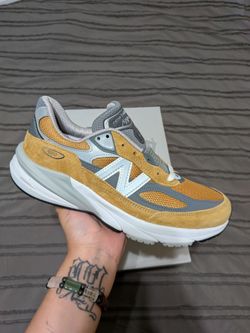 New Balance990v6 Made in USA 'Wheat Silver'