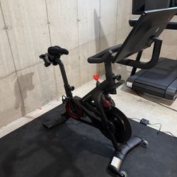 Peloton Bike+ Great condition With Cycling Shoes