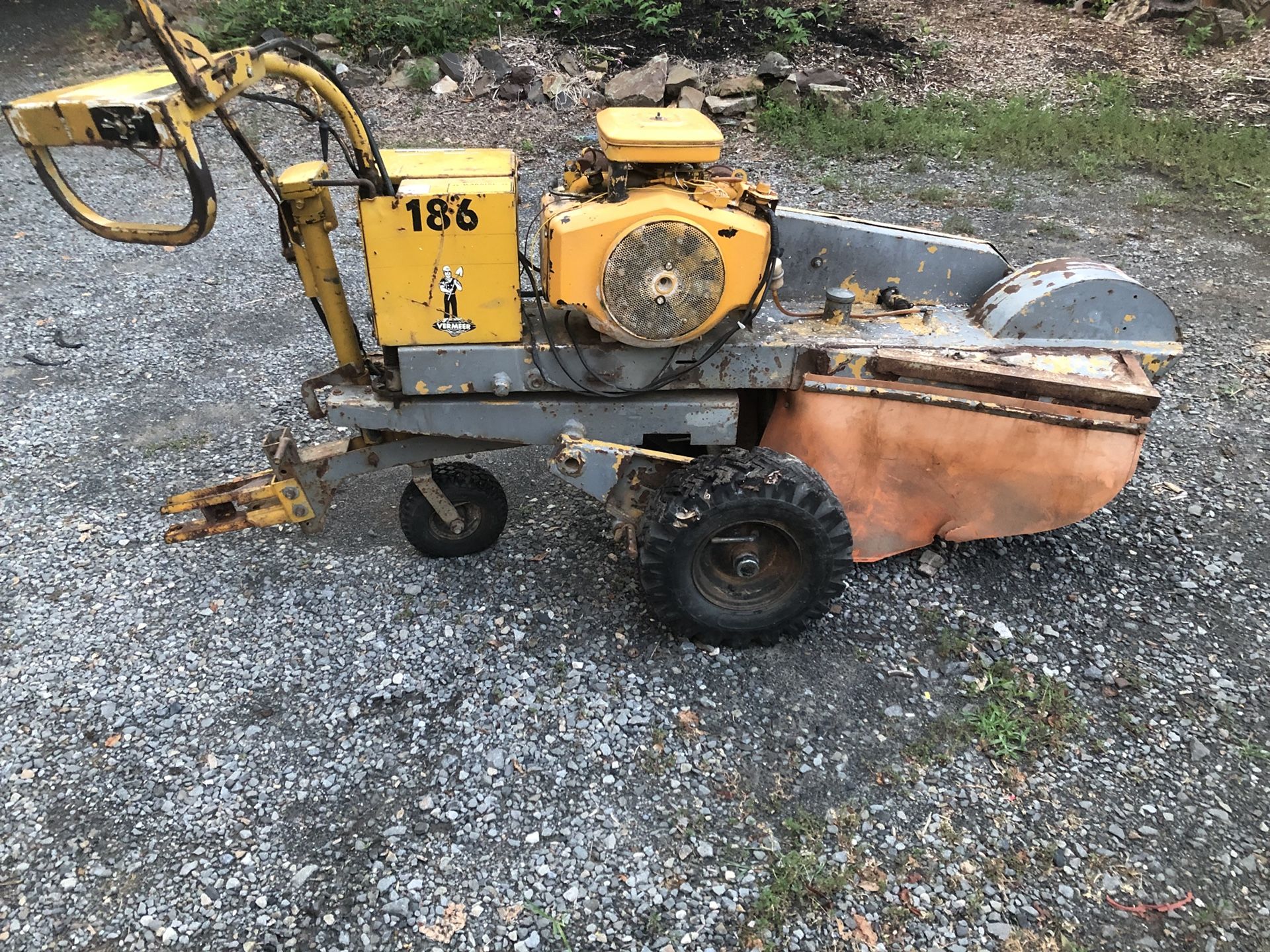 Vermeer 186 stump grinder