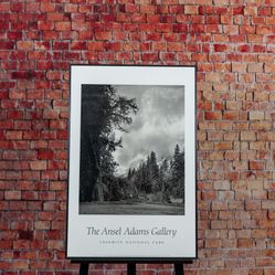 Ansel Adams - El Capitan, Sunrise, Winter - Framed Poster - Delivery Available 