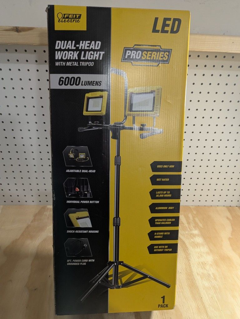 New Feit Electric LED Work Light With Tripod
