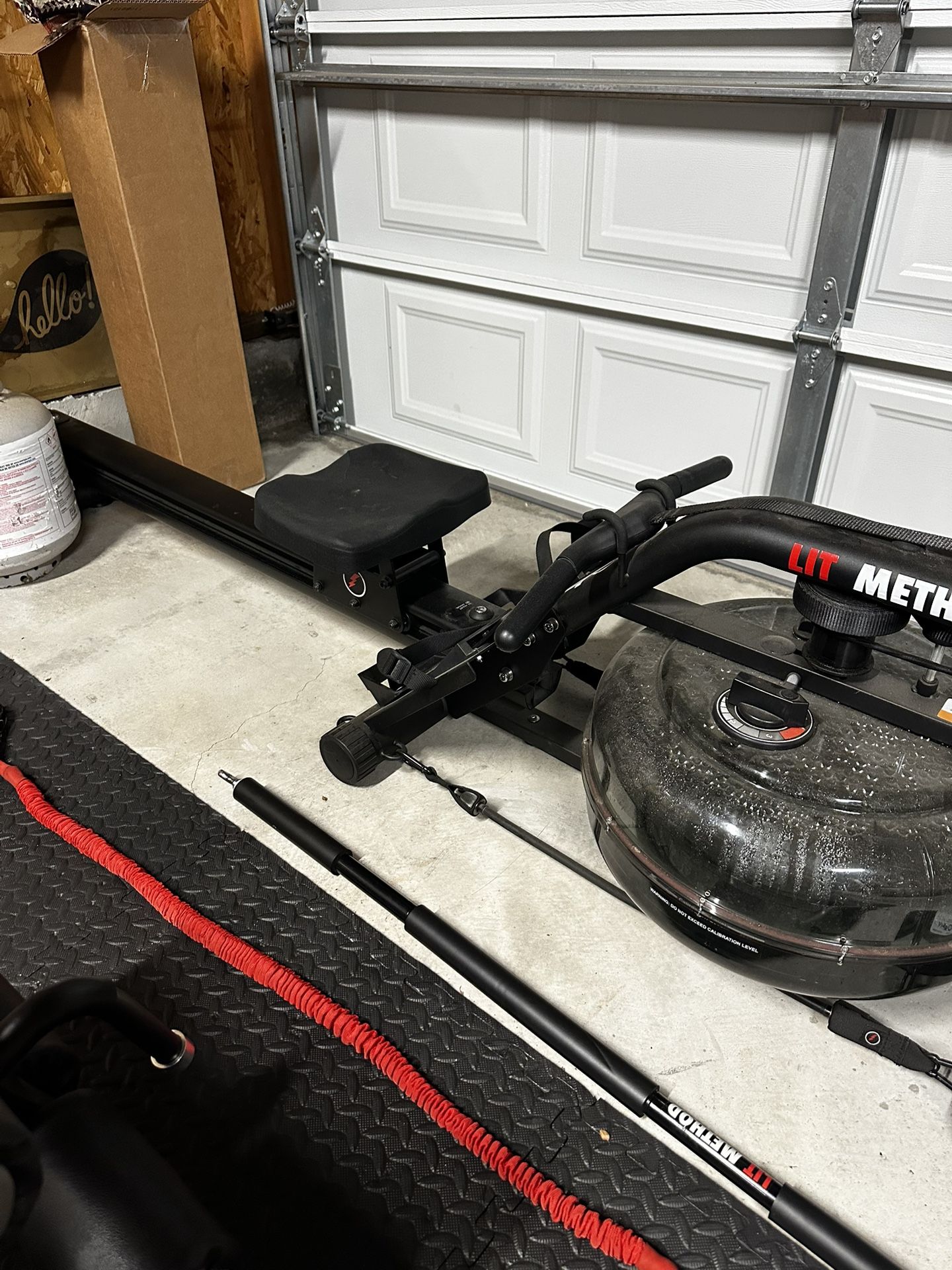 Lit method Rowing Machine