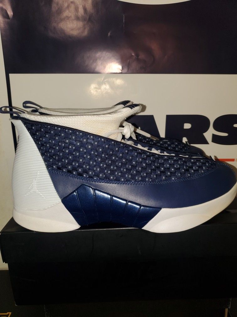 Air Jordan Retro 15 Obsidian Edition.  Size 12 Men's 