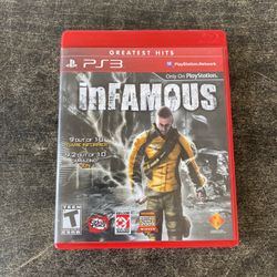 inFamous (Sony PlayStation 3, 2009) Greatest Hits - Complete w/ Manual