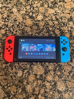 Nintendo Switch Console Bundle + Dock + 3 Games (Smash Bros, Animal Crossing, Pokemon) + 3 Controllers
