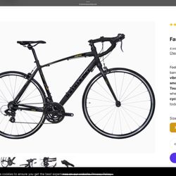 Tommasco Large Frame Italian Road Bike Practically Brand New
