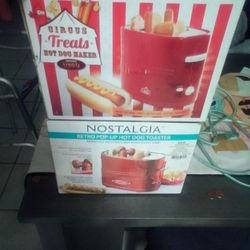 Hotdogs Toasters,Plastic Bags Sandwich Containers,And Mop 