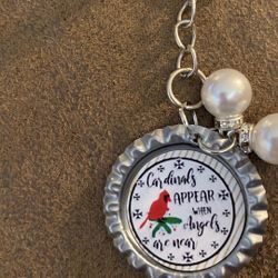 Cardinal Keychain
