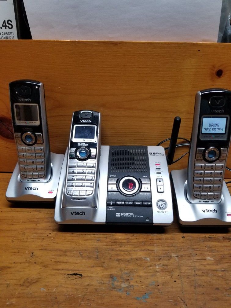VTECH 5.8 GHZ DIGITAL ANSWERING MACHINE