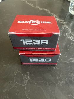 Cr123 batteries