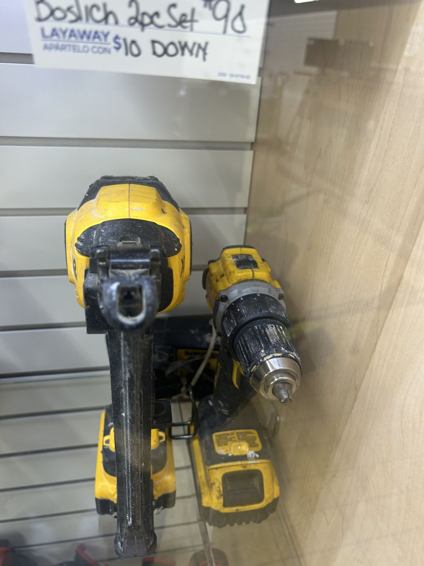 Dewalt 2pc Set