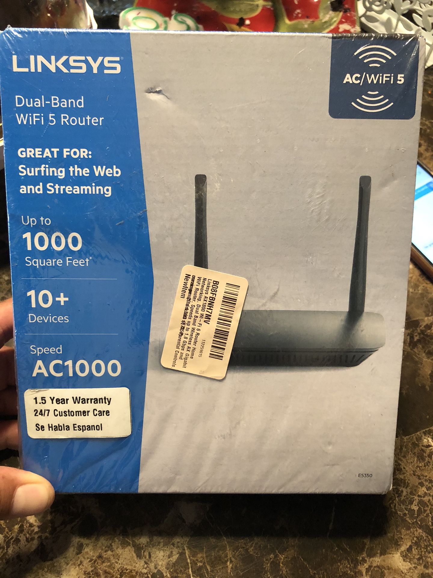 Router / New Extender Linksys