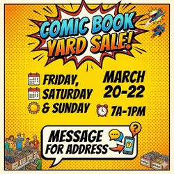 Comic Book Yard Sale 