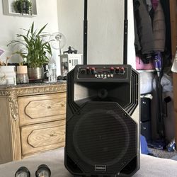 Karaoke Bluetooth Speaker 