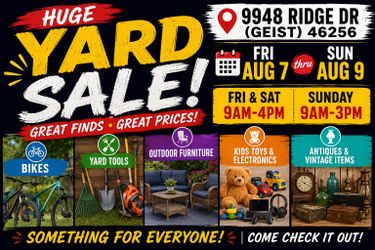 HUGE YARD SALE