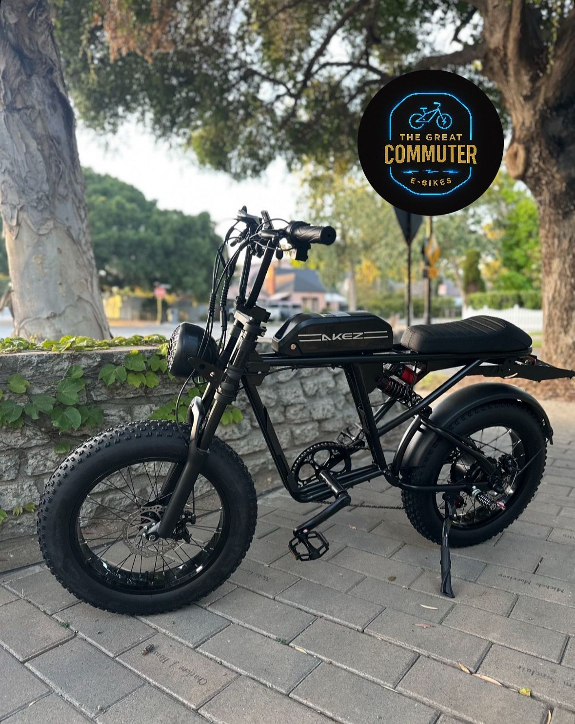 β‘ 750W AKEZ S2 Electric Bike | 28 MPH | 45 Mile Range | Alarm + Lock Included