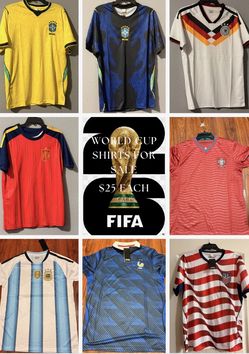World Cup Shirts $25 Each
