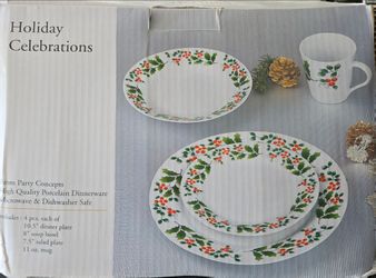 Christmas plates