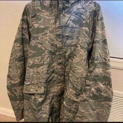 Military Army waterproof Rain parka (Made in USA )