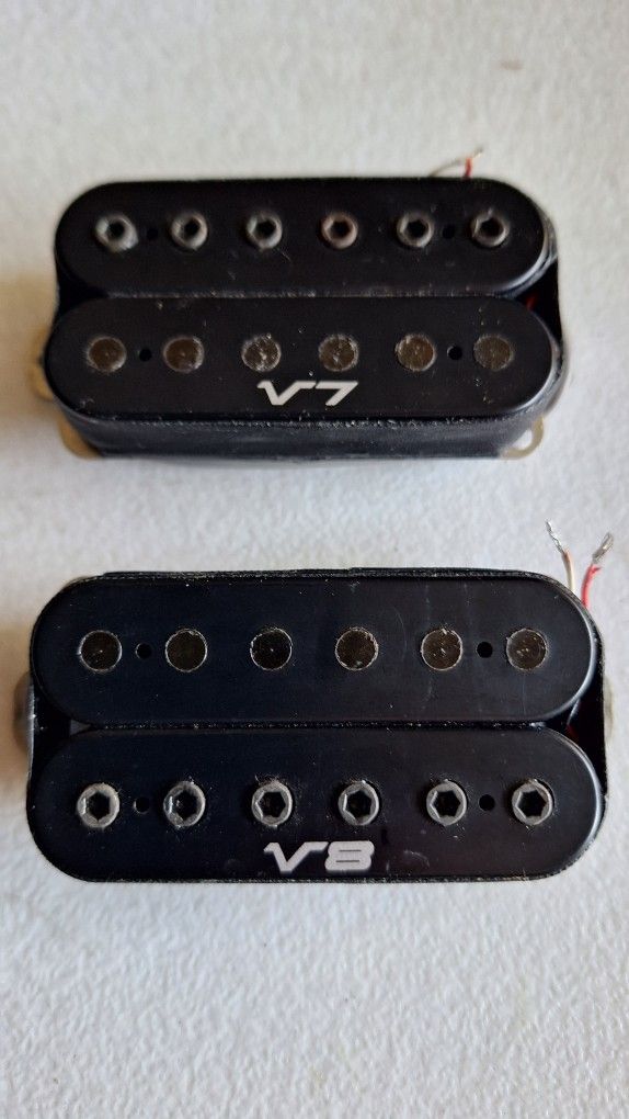 Ibanez V7 & V8 Pickup Pair From An Unused RG550