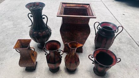 metal planters