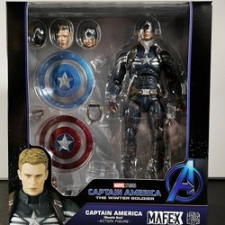 MAFEX NO.202 CAPTAIN AMERICA STEALTH SUIT (CAPTAIN AMERICA: THE WINTER SOLDIER)