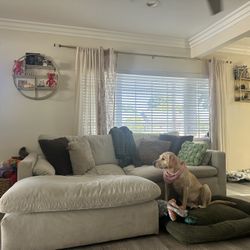 3-Piece Sofa W/ chaise (Sophie module from Ashley’s Furniture) 