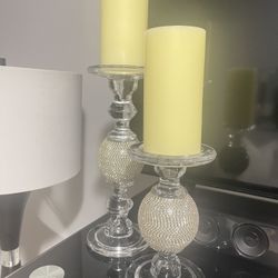 Crystal Candle Holders