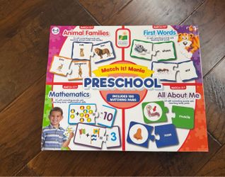 Match It! Mania Preschool Puzzle Game