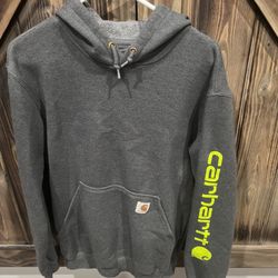 Cathartt Small Grey Hoodie, Men’s 