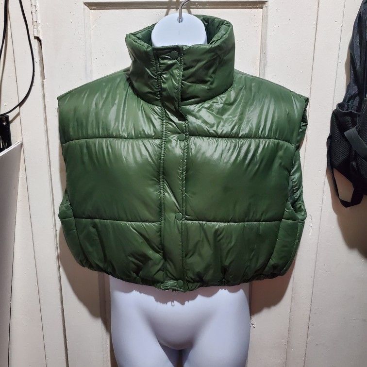 Lights weight Women Puffer Vest Size 3X