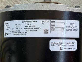 AC condenser fan motor